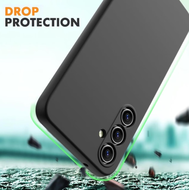 Husa protectie compatibila cu Samsung Galaxy S25, Silicon Flexibil Mat, Protectie Camera, Margini Ridicare pentru protectie ecran, Negru