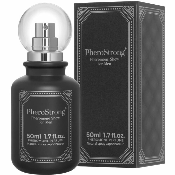 PheroStrong parfüm, PheroStrong Show férfiaknak, 50 ml, levendula illattal