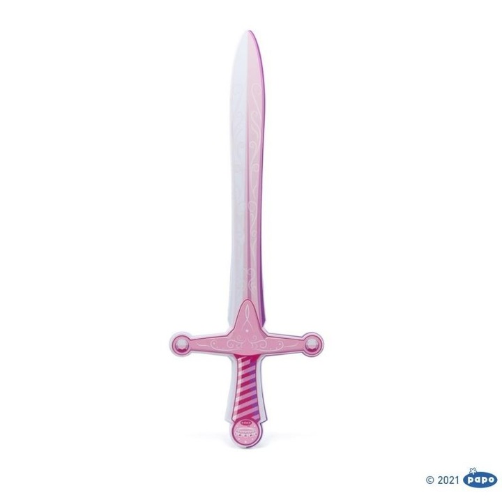 Set de arme de jucarie, Papo, sabie cu model de unicorni