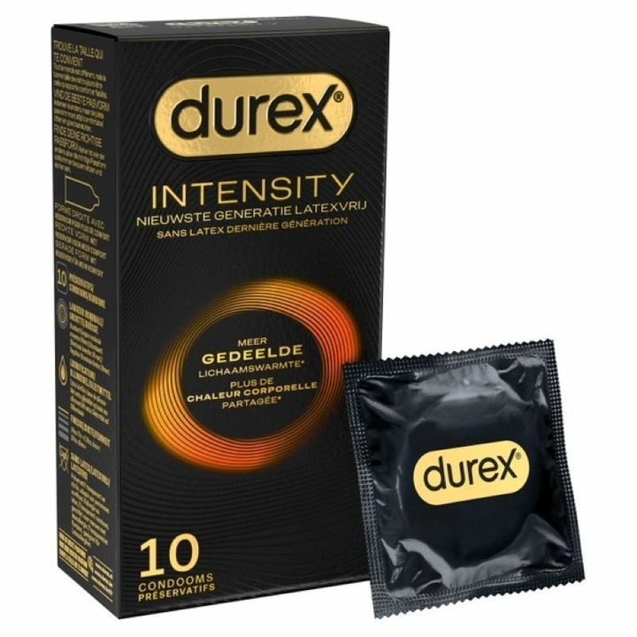 Комплект 10 презерватива Durex Intensity