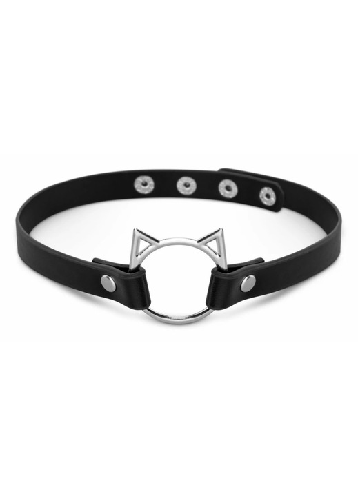 Choker decorativ Kitty, Bedroom Fantasies, negru