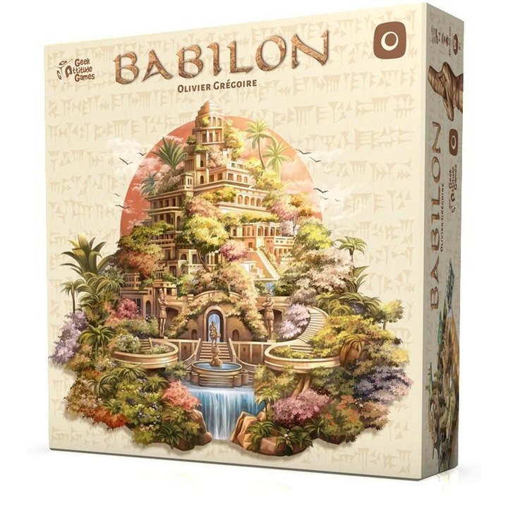 Joc de societate Babilon, Portal Games, 3D, pentru 2-4 jucatori, multicolor