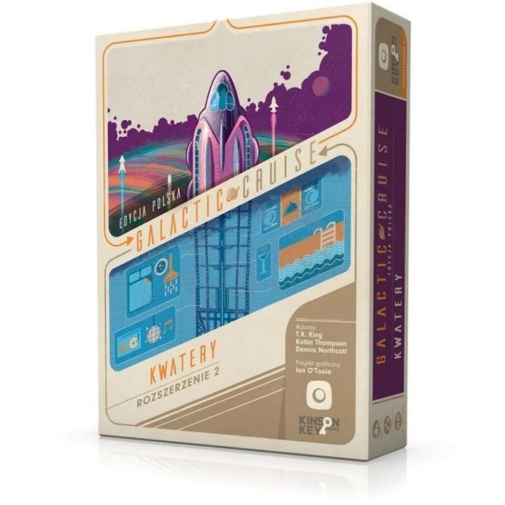 Joc de societate Galactic Cruise, Portal Games, lux in Cosmos, set