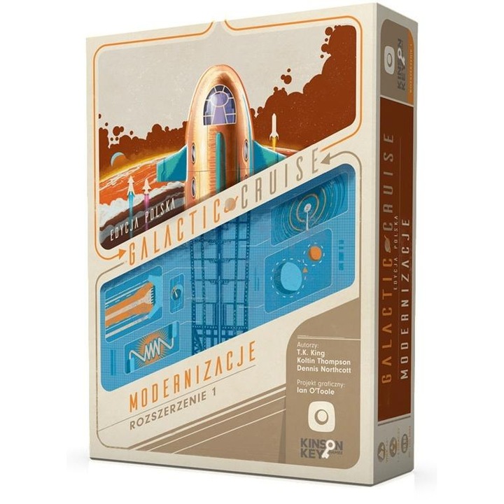 Joc de societate Galactic Cruise, Portal Games, modernizari, 2-5 jucatori