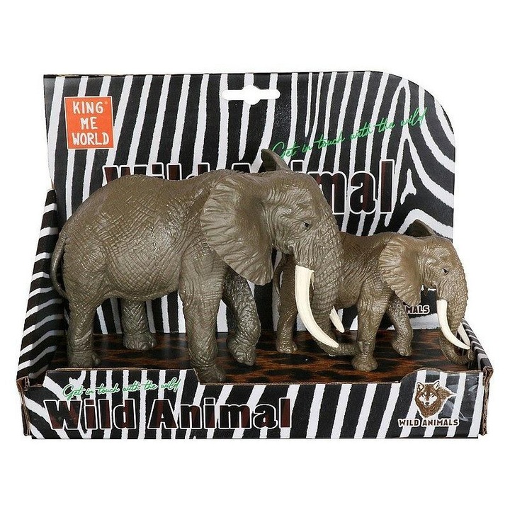 Комплект фигурки, ADAR, 2 слона, 26x17x10,5см