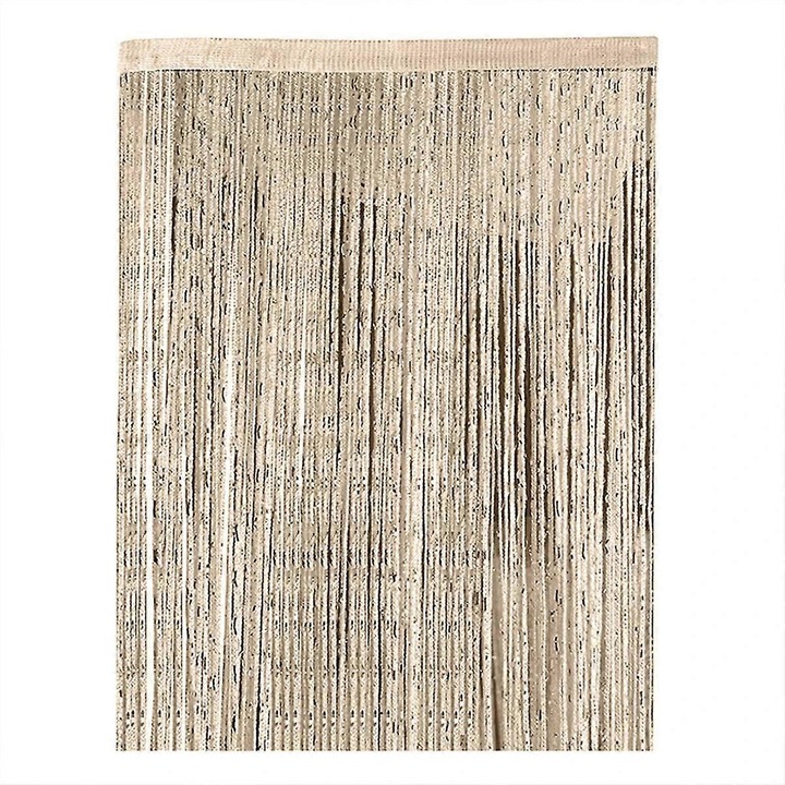 Perdea sirag usa 100x200cm multicolor simpla polyester