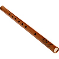 Flaut din bambus, instrument muzical traditional Dizi, textura naturala, 23.4x0.8inch, 80g