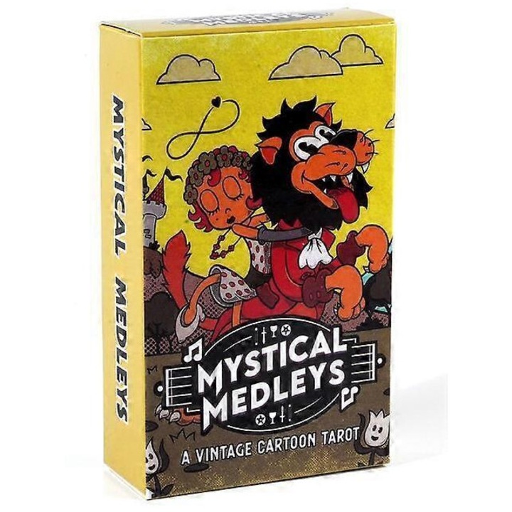 Bumbleberry Hollows Tarot kártya társasjáték csomag, digitális PDF útmutató, jóslás, szórakozás