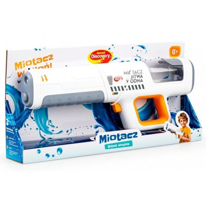 Пистолет за вода Dumel, 500мл, 10м, 6+ години