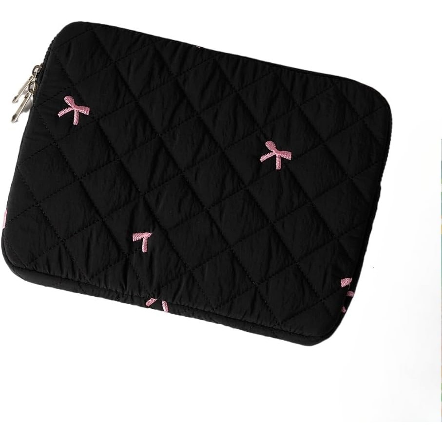 Geanta laptop set, model cu fundita, protectie pentru laptop 11-15 inch, neagra, usoara si portabila