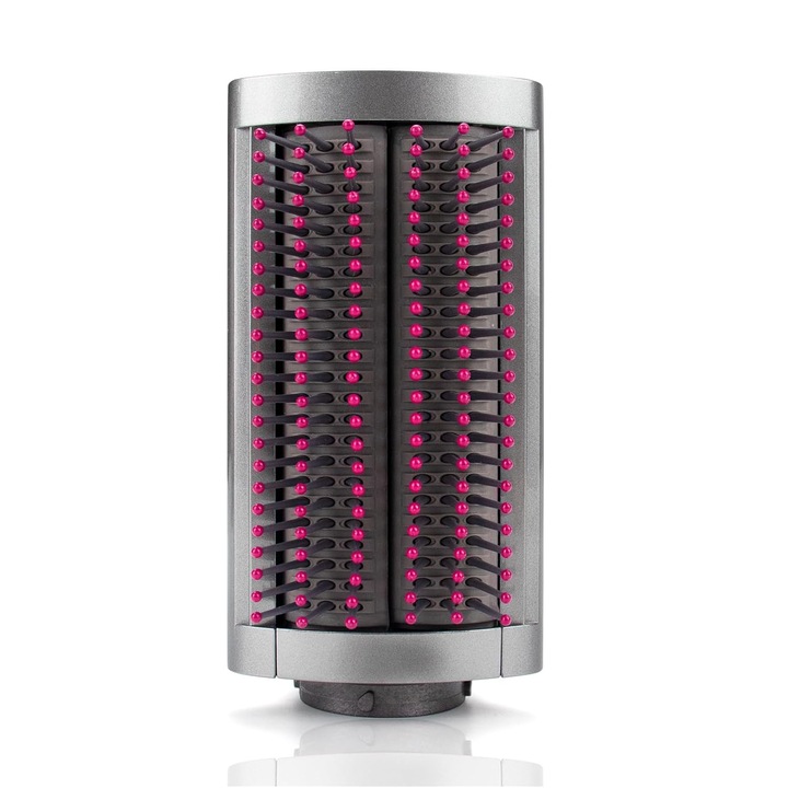 Perie de styling pentru par fin, set accesorii Dyson, design moale, reduce frizz, multicolor