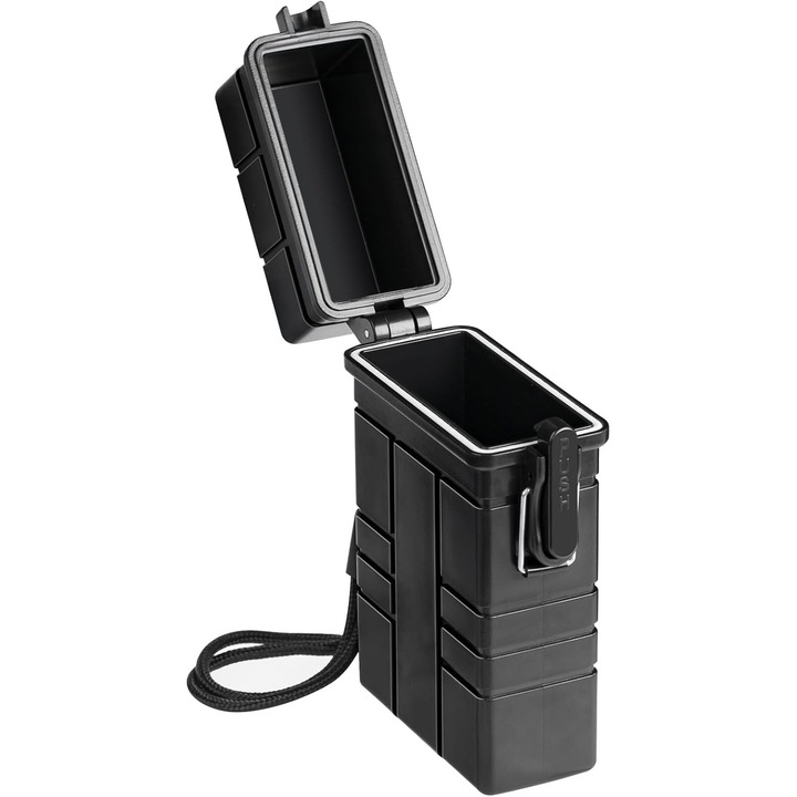 Vízálló doboz, 84-100mm, nagy kapacitású, horgászfelszerelésekhez, kemping és túrázás kiegészítőkhöz, többszínű, 2.26oz