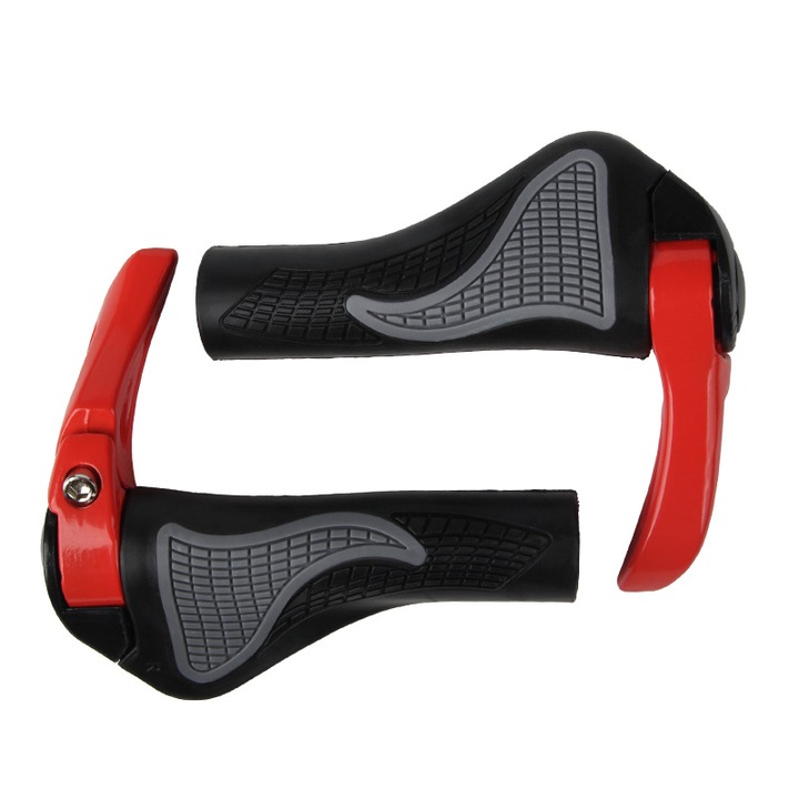 Mansoane bicicleta, mansoane universale, design ergonomic, antiderapante, multicolor