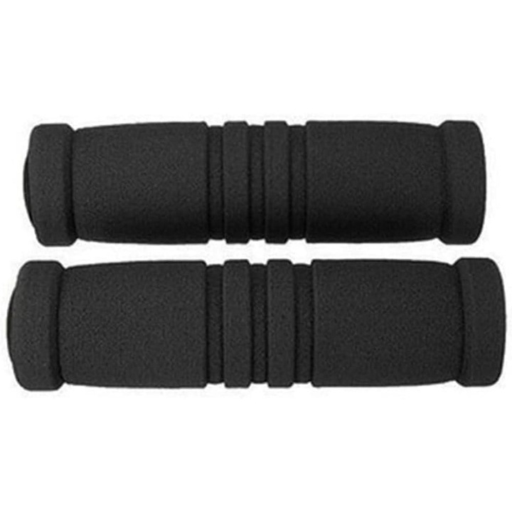 Mansoane bicicleta set, spuma moale ultra-usoara, negru, pentru biciclete si motociclete