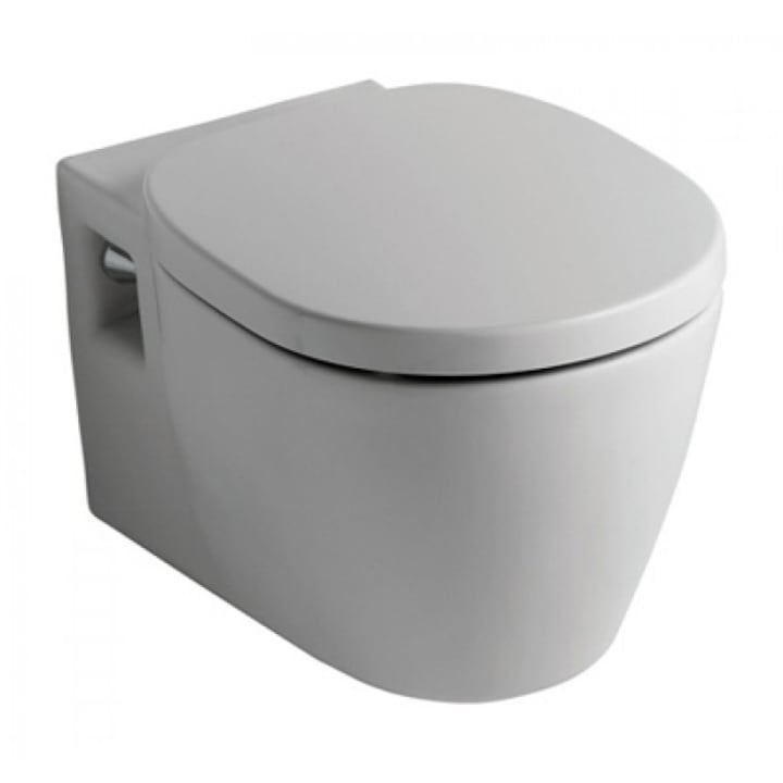 Тоалетна чиния Ideal Standard Connect E803501, Видимо захващане, В бяла картонена кутия