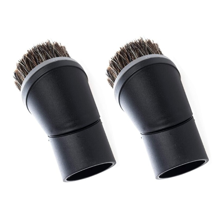 Set perii de praf pentru aspirator, 2 bucati, 35mm, ABS, multicolor