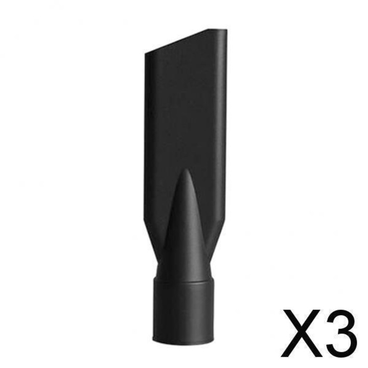 Set 3 duze plate pentru aspiratoare, 44mm, negru, 243mm