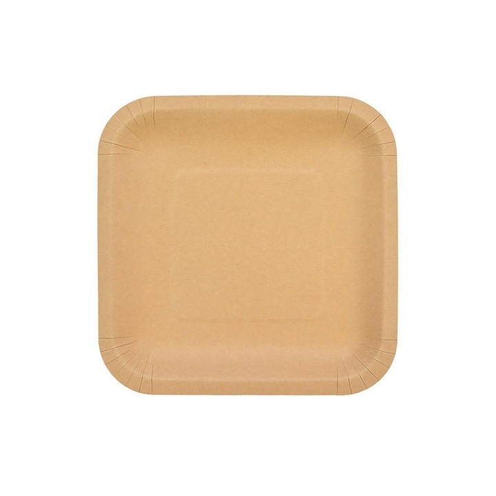 Хартиени чинии ARPEX комплект 144 броя 18x18см