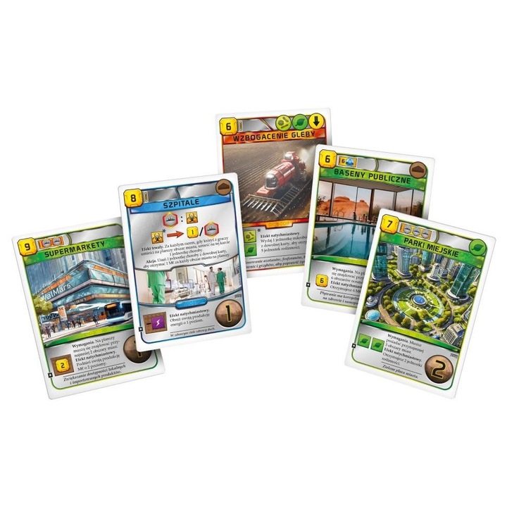 Joc de societate Terraformarea lui Marte, Rebel, #11, 5 carti