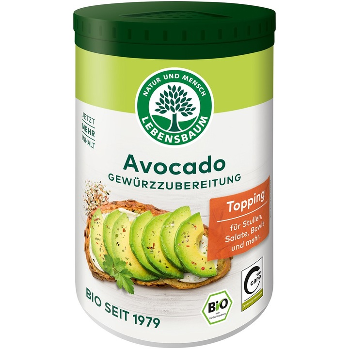 Mix de condimente pentru avocado bio, 100g