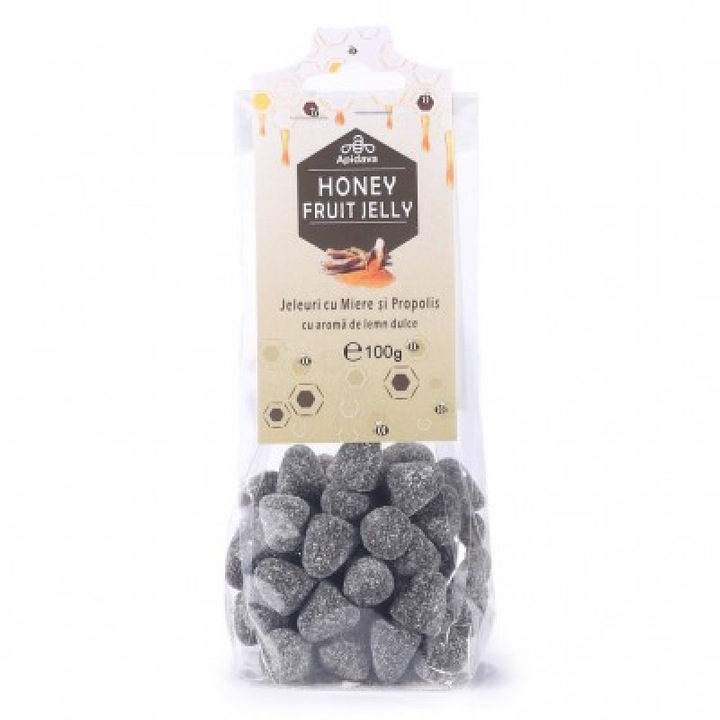 Jeleuri cu Miere, Propolis si Lemn dulce, 100g