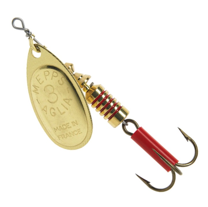 Lingurita rotativa Mepps Aglia Gold #2 / 4.5gr