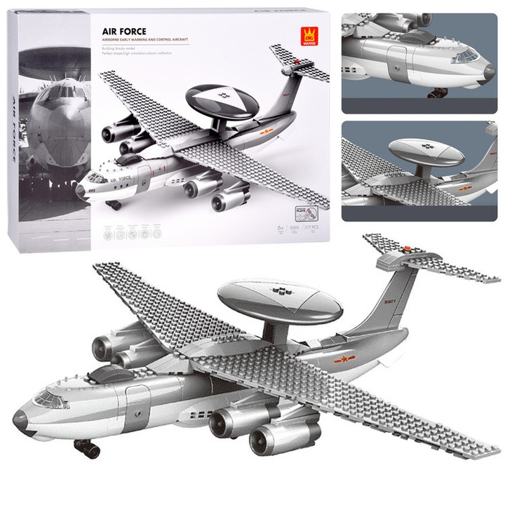 Avion de jucarie Ramiz 217 piese