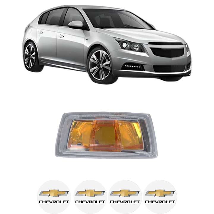 Semnalizator Partea Stanga CHEVROLET CRUZE Hatchback (J305) din 2011-2015, Auto, Blic, 4 Stickere auto cu CHEVROLET