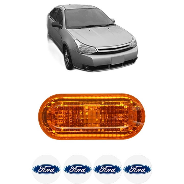 Semnalizator Partea Dreapta / Stanga ford FOCUS din 1998-2021, Auto, Blic, 4 Stickere auto cu ford