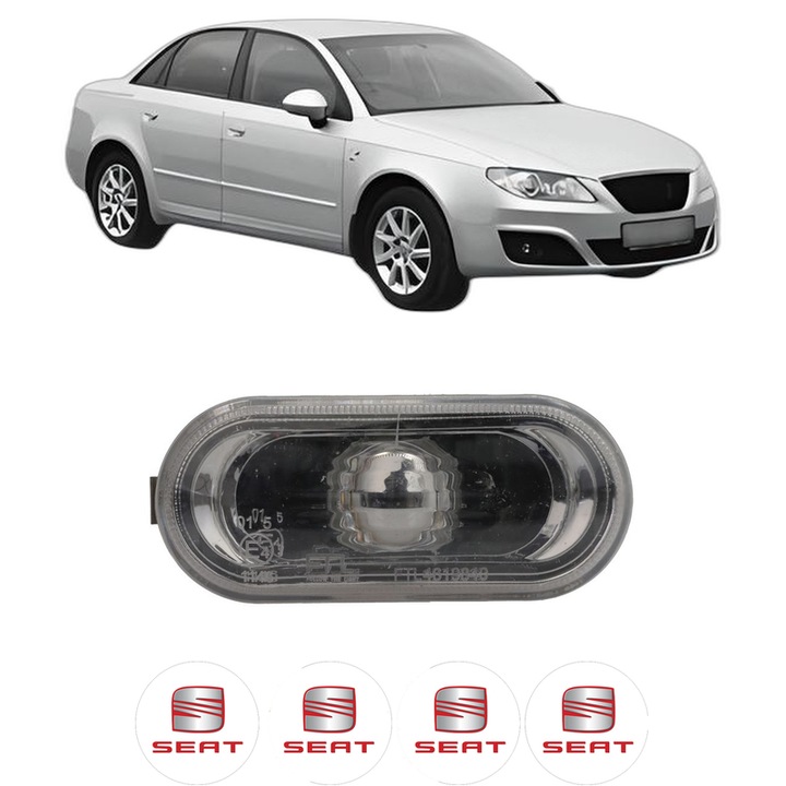 Semnalizator 0 Dreapta / Stanga SEAT EXEO (3R2) din 2008-2013, Auto, Blic, 4 Stickere auto cu SEAT