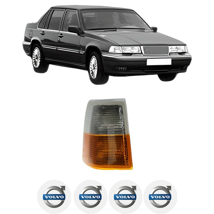 Semnalizator Fata Dreapta VOLVO 960 (964) din 1990-1994, Auto, Depo, 4 Stickere auto cu VOLVO