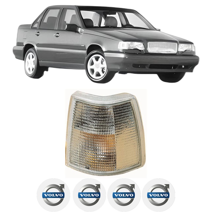 Semnalizator Fata Dreapta VOLVO 850 (854) din 1991-1997, Auto, Depo, 4 Stickere auto cu VOLVO