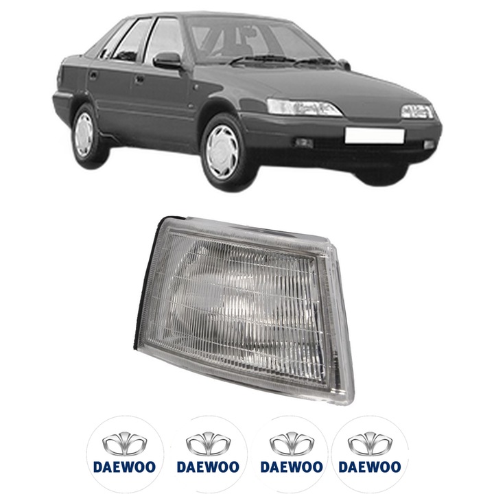 Semnalizator Fata Dreapta DAEWOO ESPERO (KLEJ) din 1991-1999, Auto, Depo, 4 Stickere auto cu DAEWOO