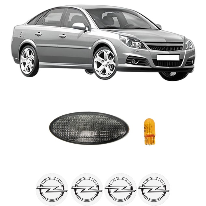 Semnalizator Partea Dreapta / Stanga OPEL VECTRA din 1988-2008, Auto, Depo, 4 Stickere auto cu OPEL