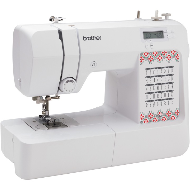 Brother RO40LE számítógépes varrógép, 40 program, limitált kiadás, hagyományos román dizájn