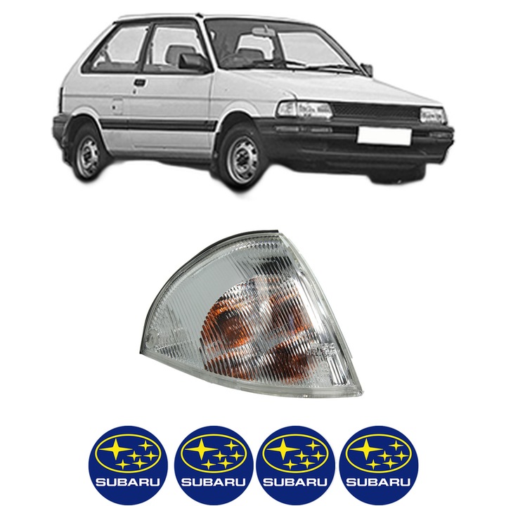 Semnalizator Fata Dreapta SUBARU JUSTY II (JMA, MS) din 1995-2003, Auto, Depo, 4 Stickere auto cu SUBARU