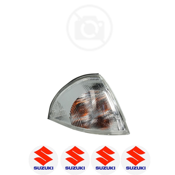 Semnalizator Fata Dreapta SUZUKI SWIFT din 1989-2020, Auto, Depo, 4 Stickere auto cu SUZUKI