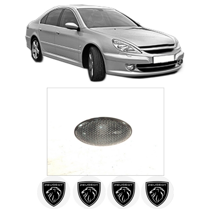Semnalizator Partea Dreapta / Stanga PEUGEOT 607 (9D, 9U) din 2000-2011, Auto, Depo, 4 Stickere auto cu PEUGEOT