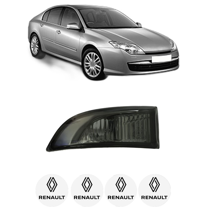 Indicator oglinda Partea Stanga RENAULT LAGUNA III (BT0/1) din 2007-2015, Auto, Blic, 4 Stickere auto cu RENAULT