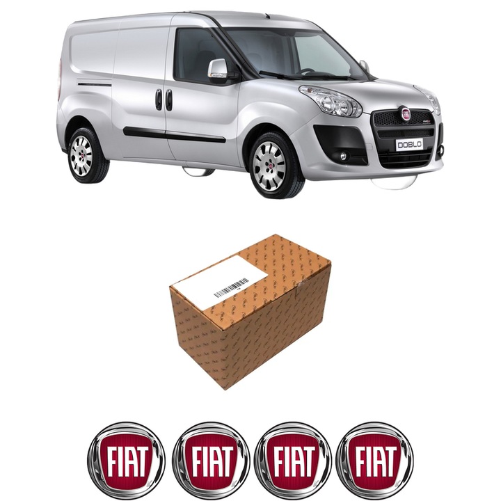 Indicator oglinda Partea Dreapta FIAT DOBLO Bus (263_) din 2010-2023, Auto, Blic, 4 Stickere auto cu FIAT