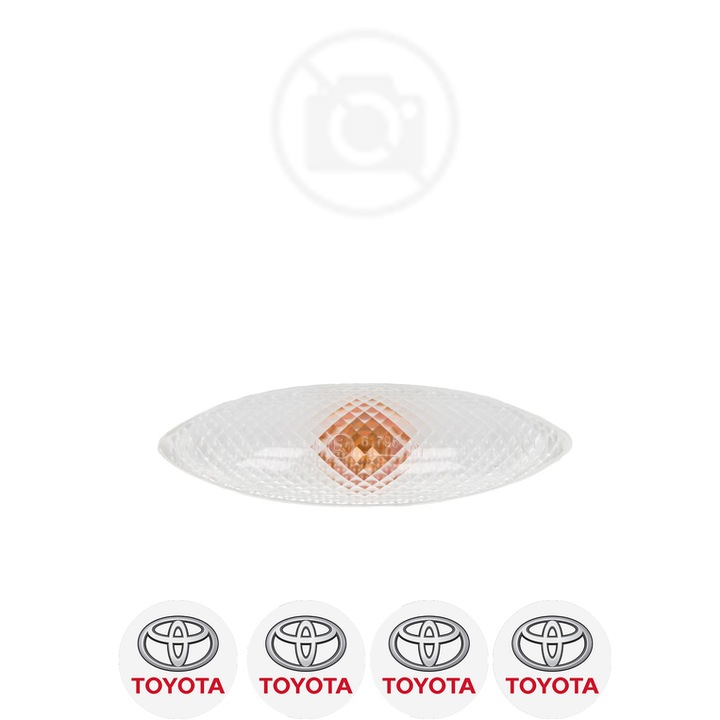 Semnalizator Partea Stanga TOYOTA YARIS din 1999-2020, Auto, Depo, 4 Stickere auto cu TOYOTA