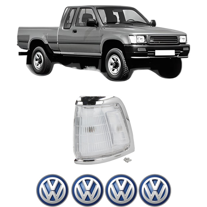 Semnalizator Fata Stanga Volkswagen TARO din 1989-1997, Auto, Depo, 4 Stickere auto cu Volkswagen