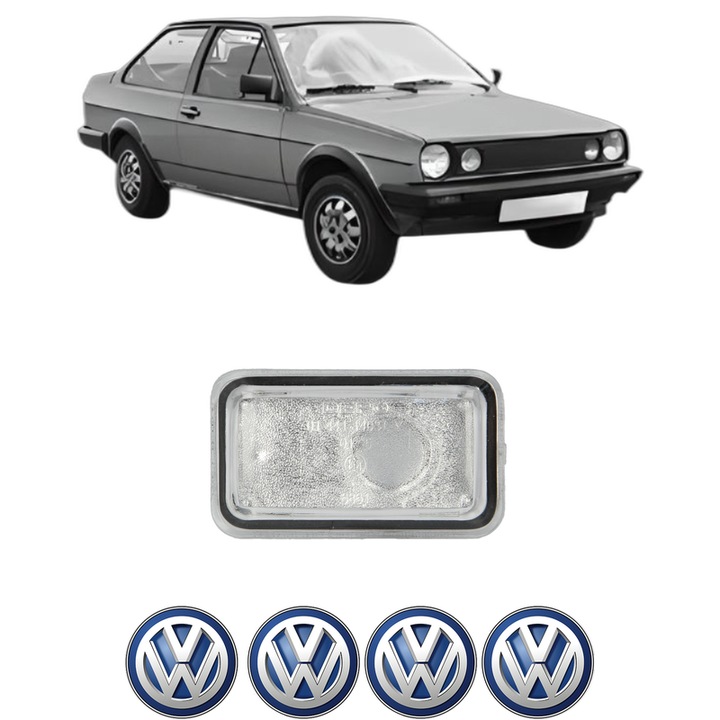Semnalizator Partea Stanga Volkswagen POLO CLASSIC (86C, 80) din 1985-1994, Auto, Depo, 4 Stickere auto cu Volkswagen