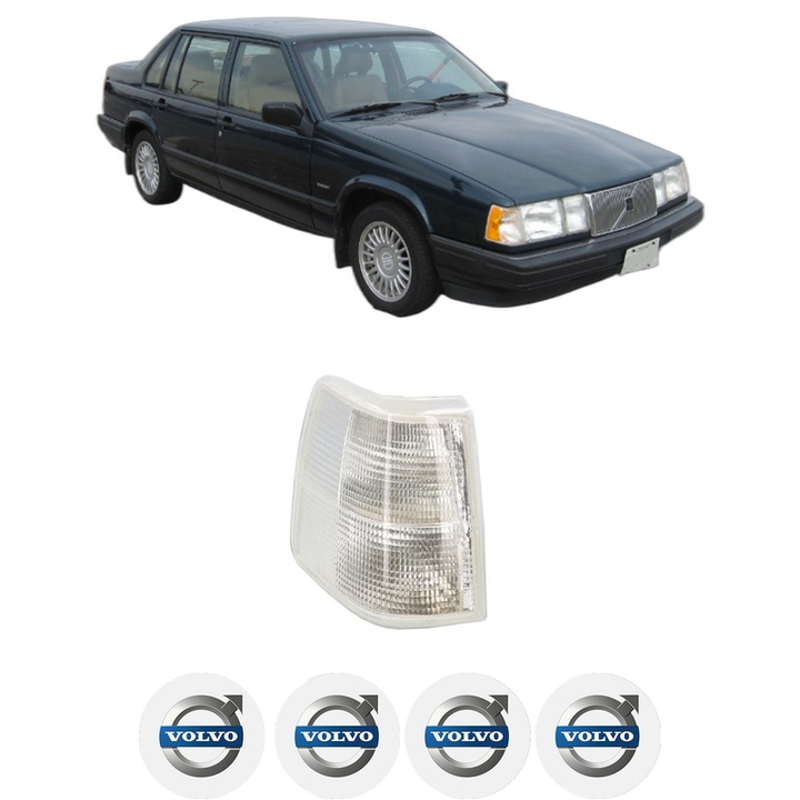 Semnalizator Fata Dreapta VOLVO 940 II (944) din 1994-1998, Auto, Depo, 4 Stickere auto cu VOLVO
