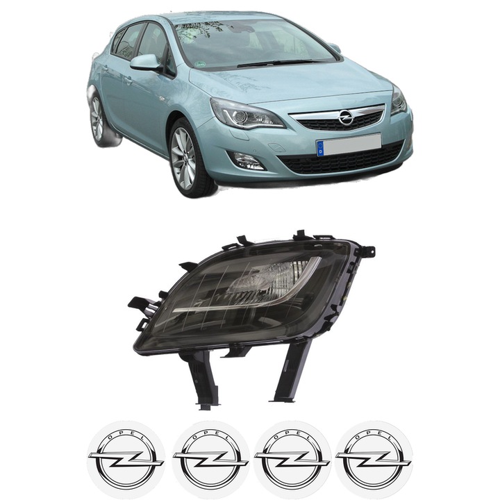Semnalizator Fata Stanga OPEL ASTRA J (P10) din 2009-2015, Auto, Depo, 4 Stickere auto cu OPEL