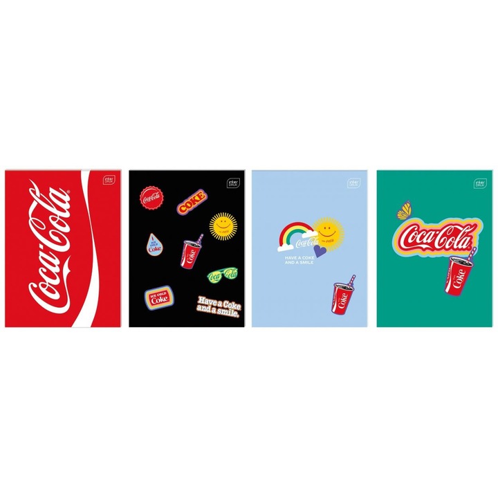 Caiete set 10 buc, INTERDRUK, Zeszyt de vocabular A6/32K Mat+UV, multicolor