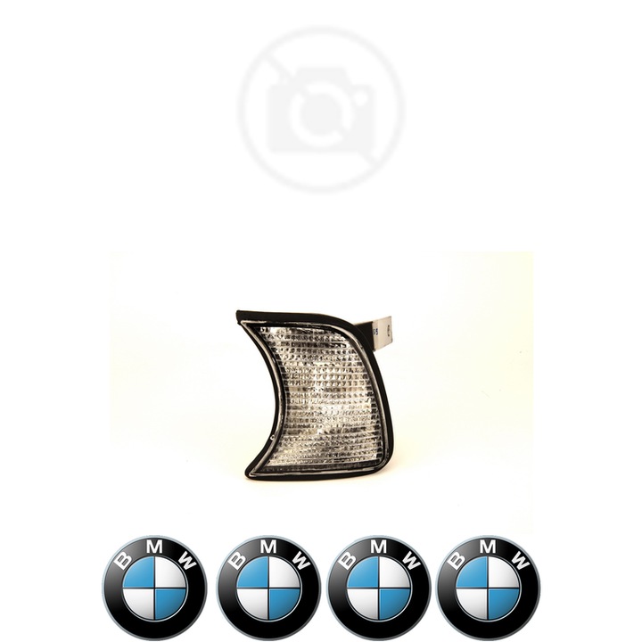 Semnalizator Fata Stanga BMW Seria 5 din 1987-2013, Auto, Depo, 4 Stickere auto cu BMW Seria