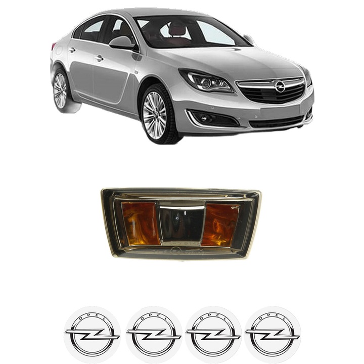 Semnalizator Partea Dreapta OPEL INSIGNIA A (G09) din 2008-2017, Auto, Depo, 4 Stickere auto cu OPEL
