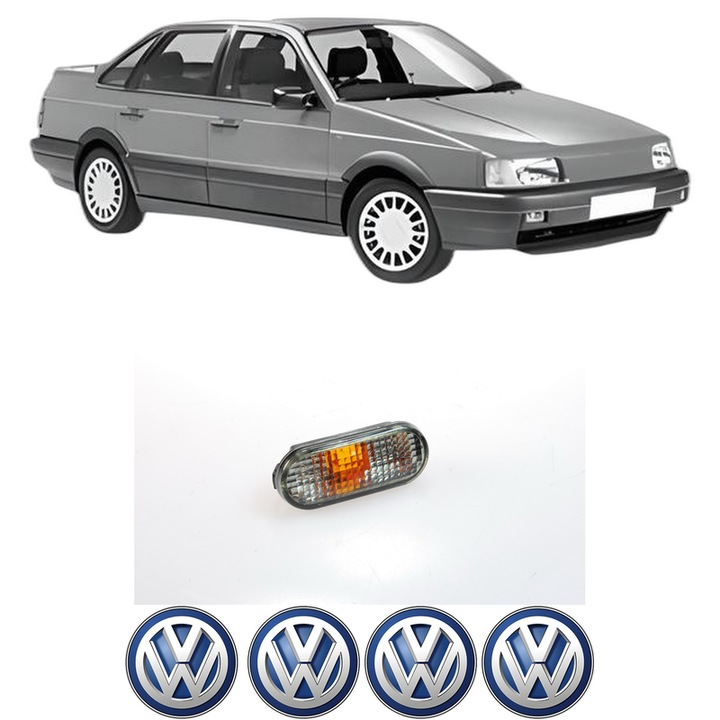 Semnalizator Partea Dreapta / Stanga Volkswagen PASSAT B3/B4 (3A2, 35I) din 1988-1996, Auto, Depo, 4 Stickere auto cu Volkswagen