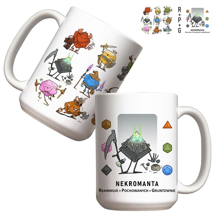 Cana RPG, Molom, 440ml, ceramica, 120x85mm